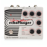 Electro-Harmonix Adrian Belew Echoflanger Effects Pedal, top view and controls