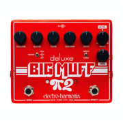 Electro-Harmonix Deluxe Big Muff Pi 2 Effects Pedal, top view and controls