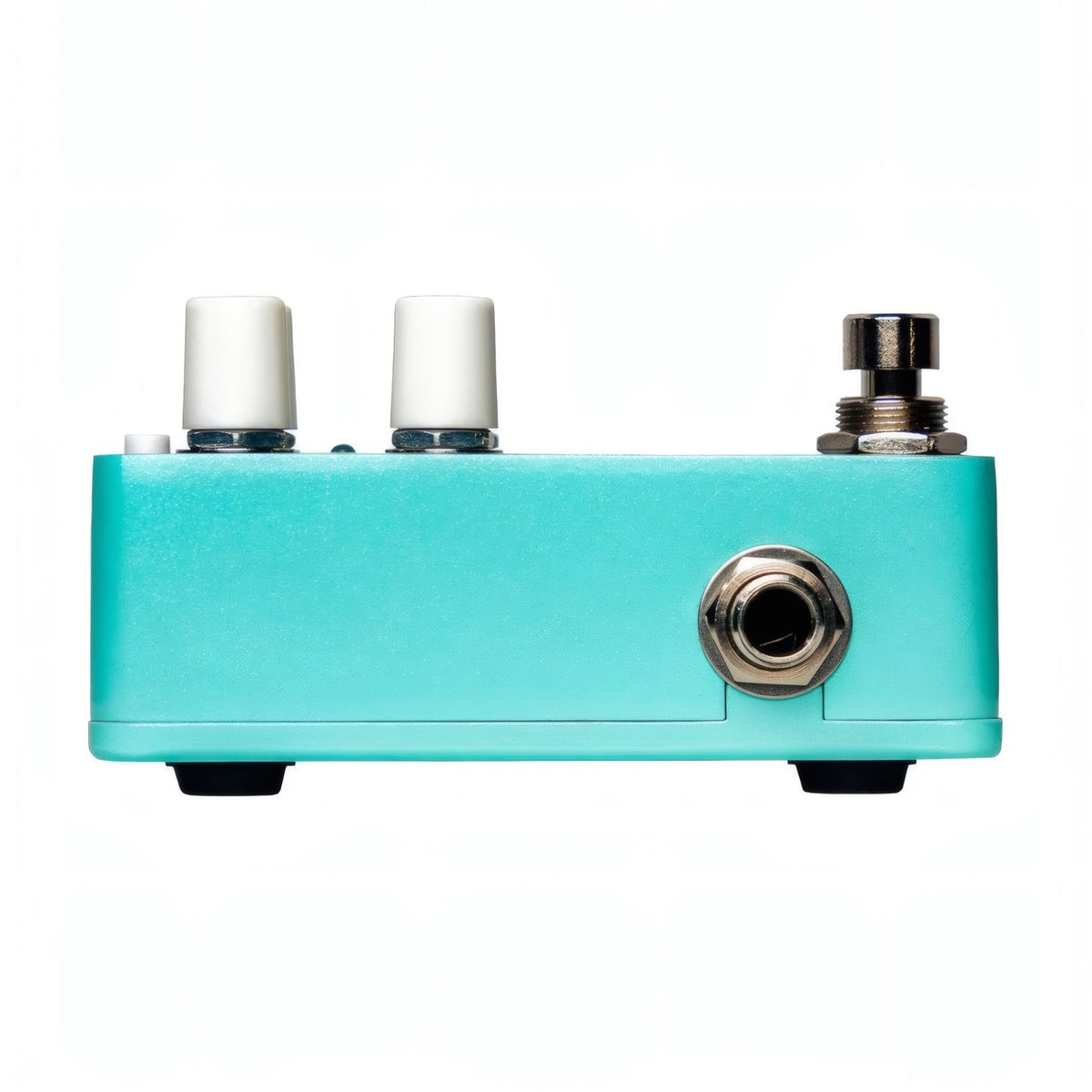 Electro-Harmonix Pico Shimmer efektų pedalas, korpuso šonas su įėjimo jungtimi