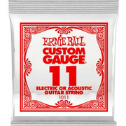 ERNIE BALL 1011.011 PLAIN STEEL ELECTRIC OR ACOUSTIC Styga 1 vnt
