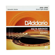 D'ADDARIO EZ900 .010-.050 Stygos akustinei gitarai