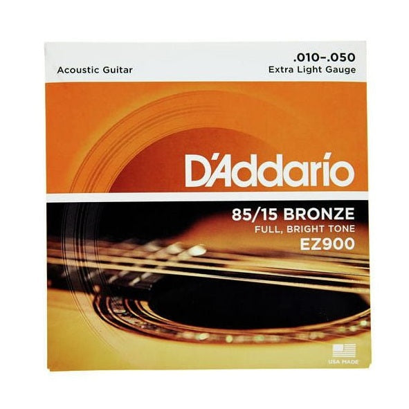 D'ADDARIO EZ900 .010-.050 Stygos akustinei gitarai