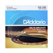 D'ADDARIO EZ920 .012-.054 Stygos akustinei gitarai