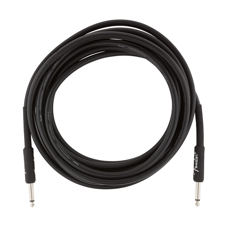 FENDER PRO INSTRUMENT CABLE 15' BLK Gitarinis kabelis
