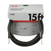 FENDER PRO INSTRUMENT CABLE 15' BLK Gitarinis kabelis