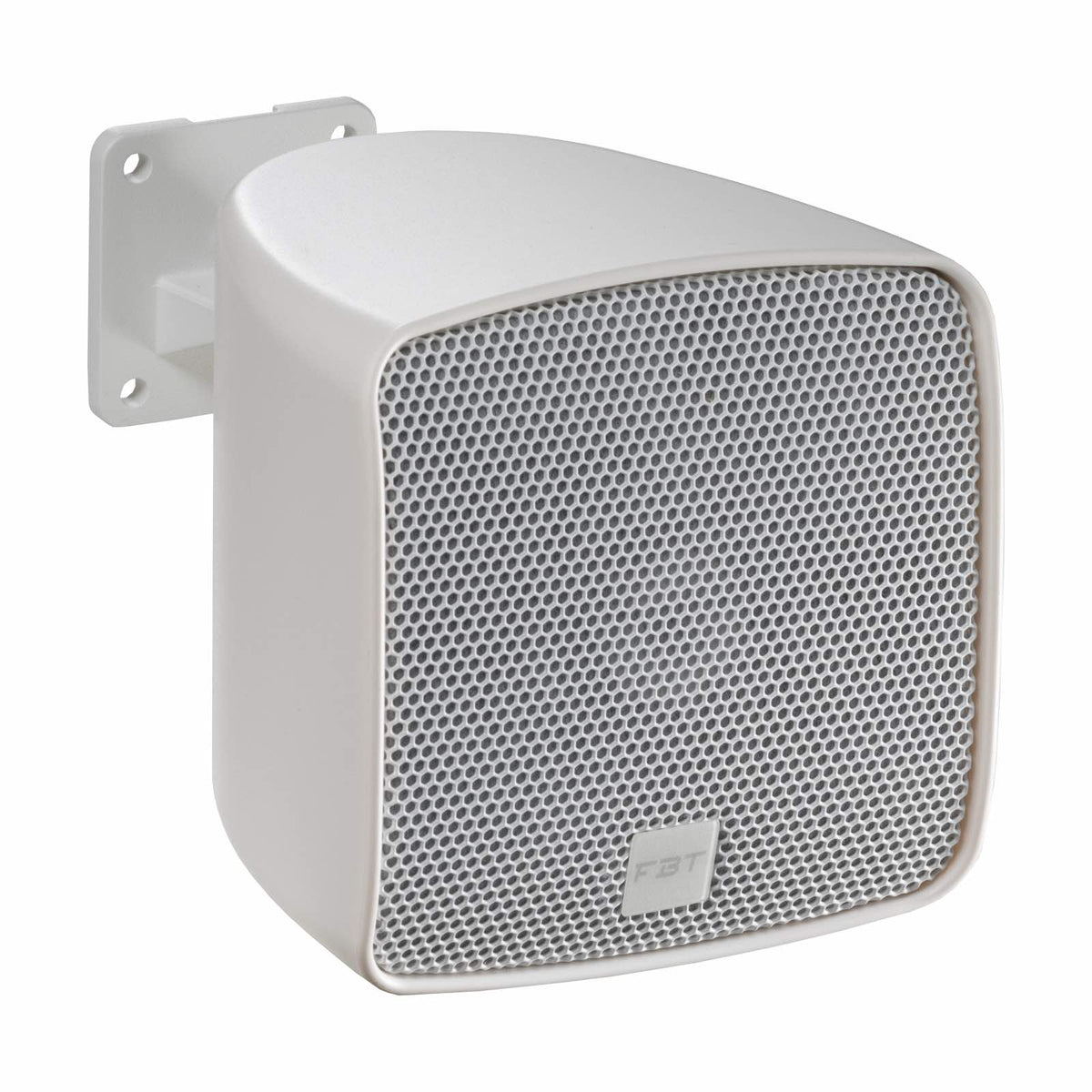 FBT CANTO 3CT Passive Speaker, White, angled front and side view, showing the top