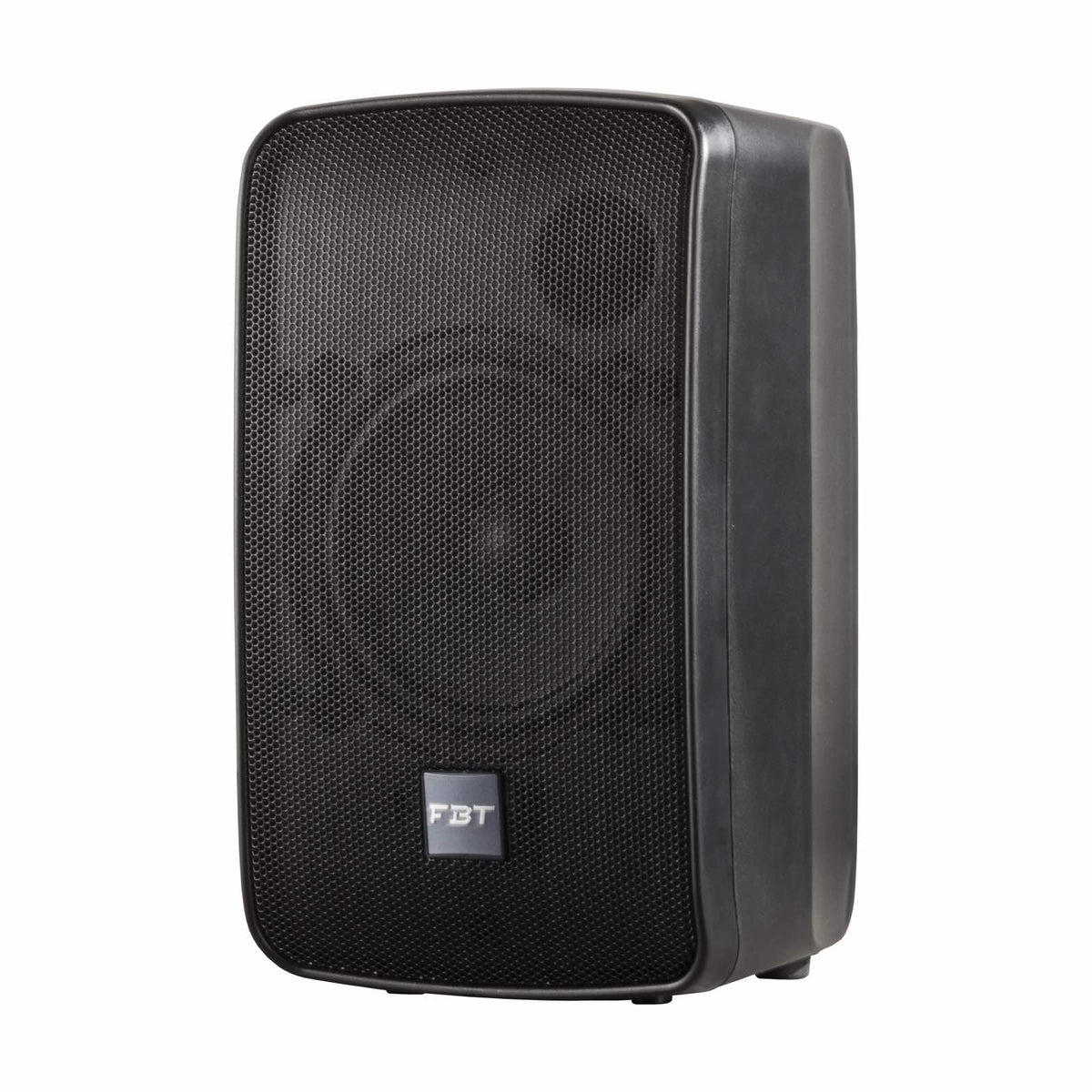 FBT CANTO 5CA Active Speaker, Black, angled front and side view