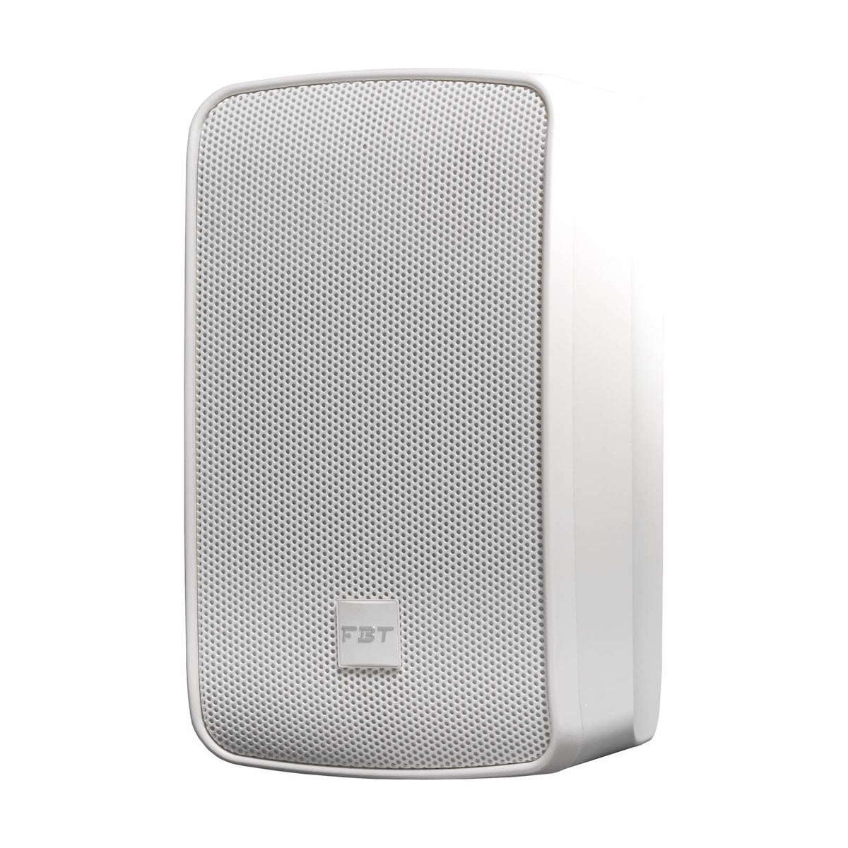 FBT CANTO 5CT Passive Speaker, White, angled front and side view