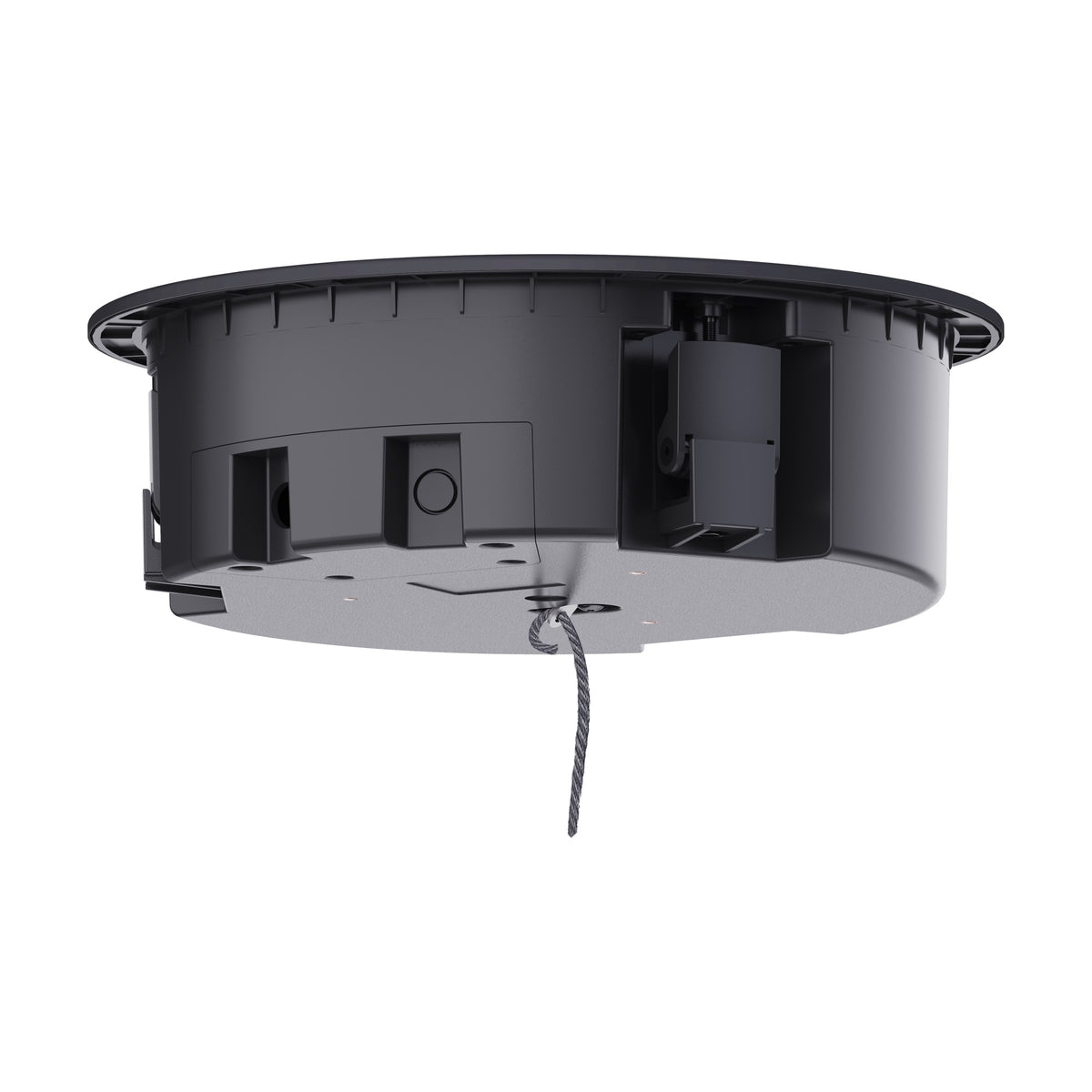 FBT ELYSION 4CT Passive Speaker, Black, side and mounting hardware