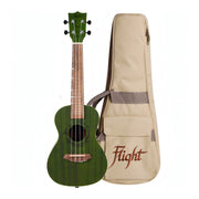 Flight DUC380 Jade concert ukulele with padded gig bag