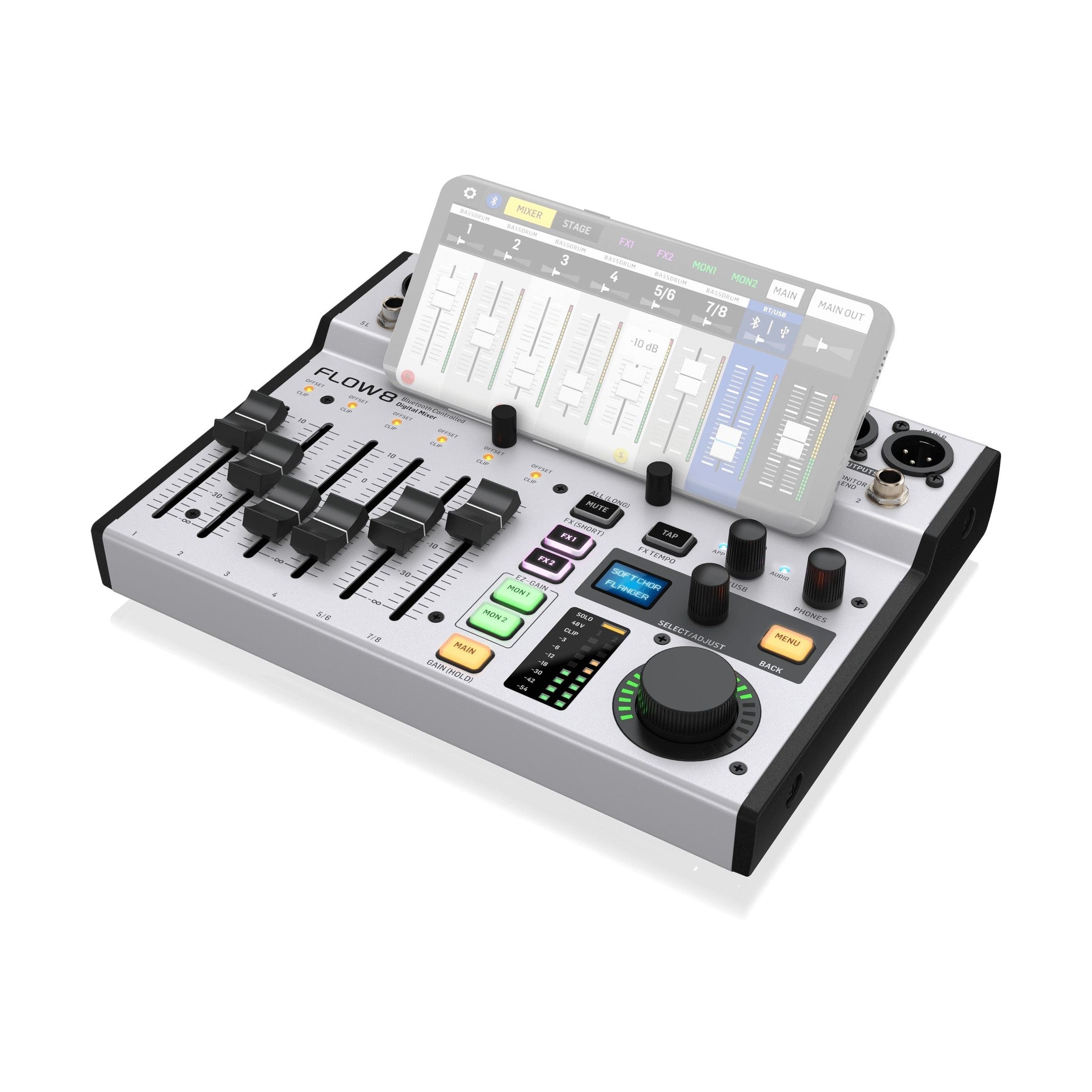 BEHRINGER FLOW 8 Skaiteminis mikšerinis pultas