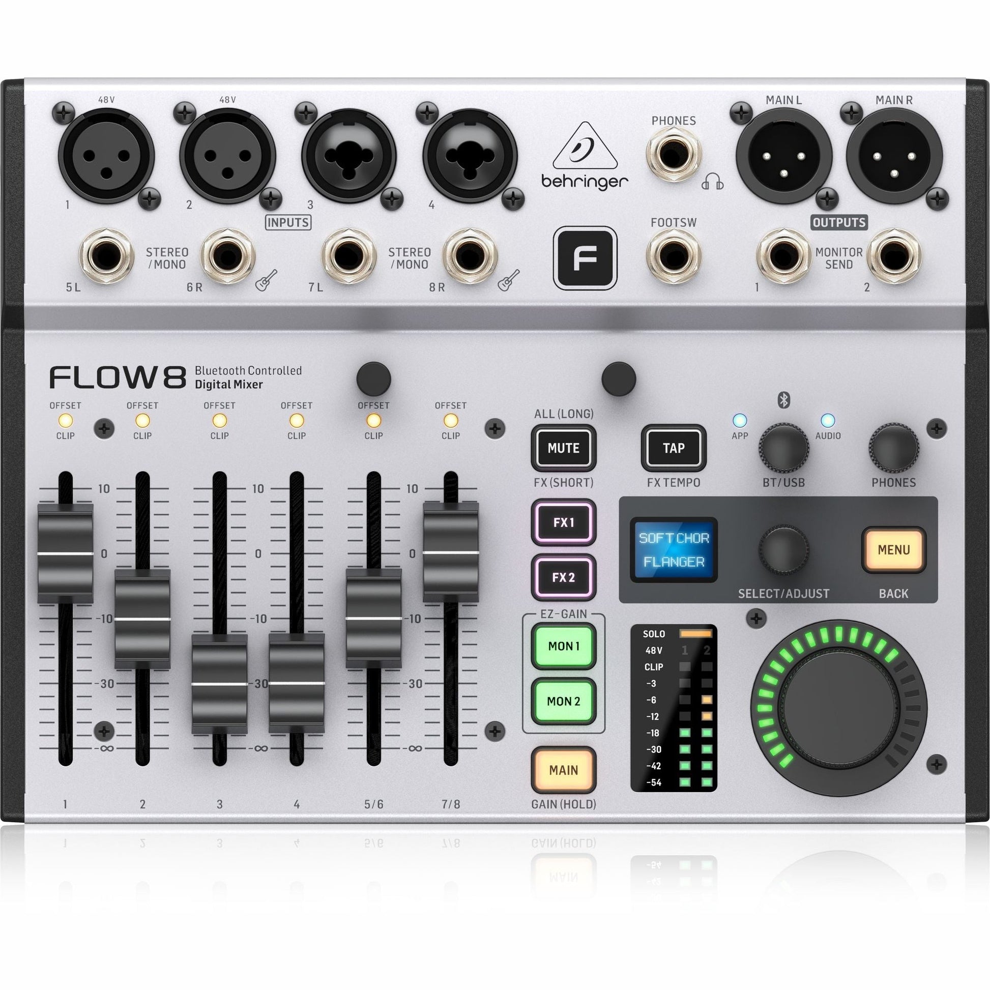 BEHRINGER FLOW 8 Skaiteminis mikšerinis pultas