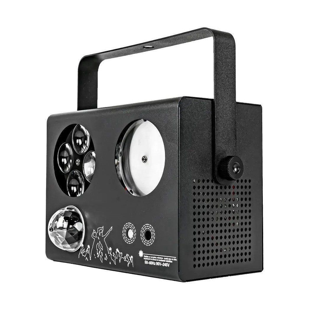 FREE COLOR MINIFX 4 BUBBLE Efektinis prožektorius