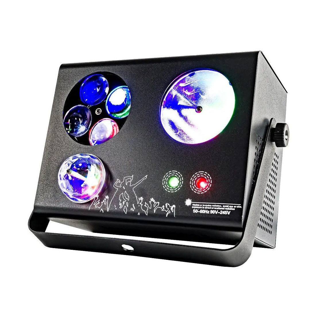 FREE COLOR MINIFX 4 BUBBLE Efektinis prožektorius