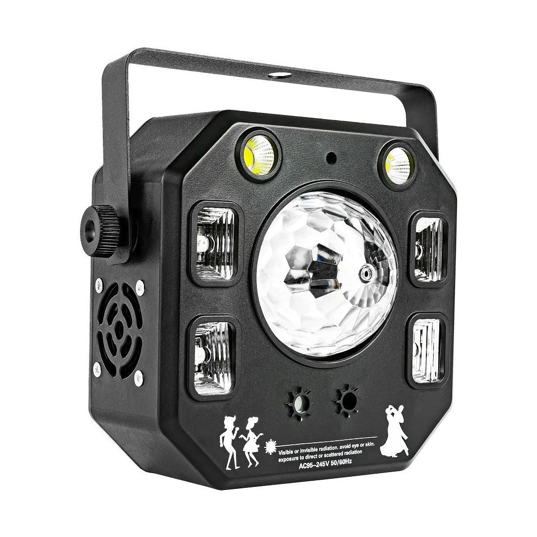 FREE COLOR MINIFX 4 FLOWER Efektinis prožektorius