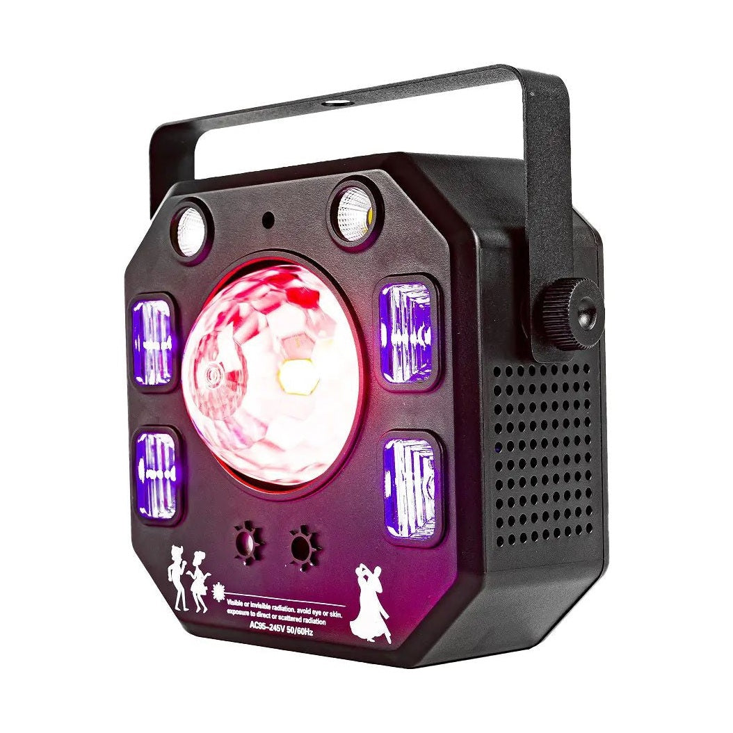 FREE COLOR MINIFX 4 FLOWER Efektinis prožektorius