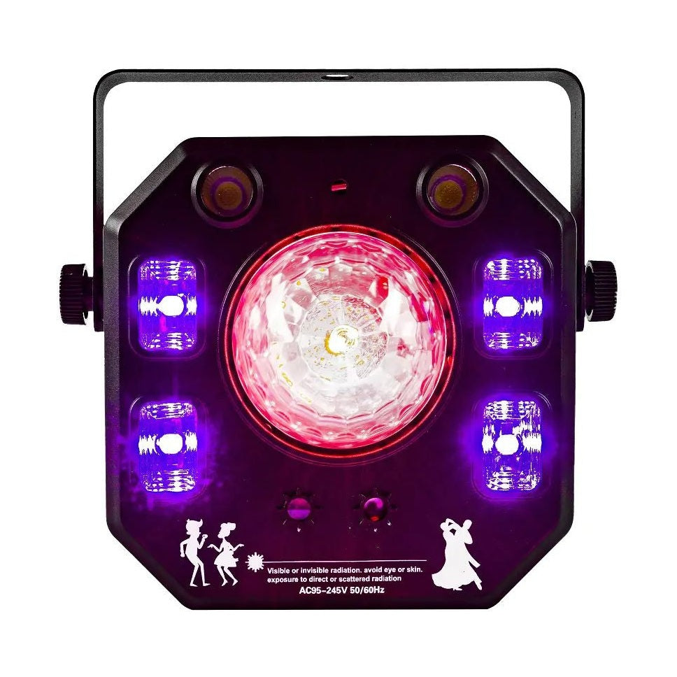 FREE COLOR MINIFX 4 FLOWER Efektinis prožektorius