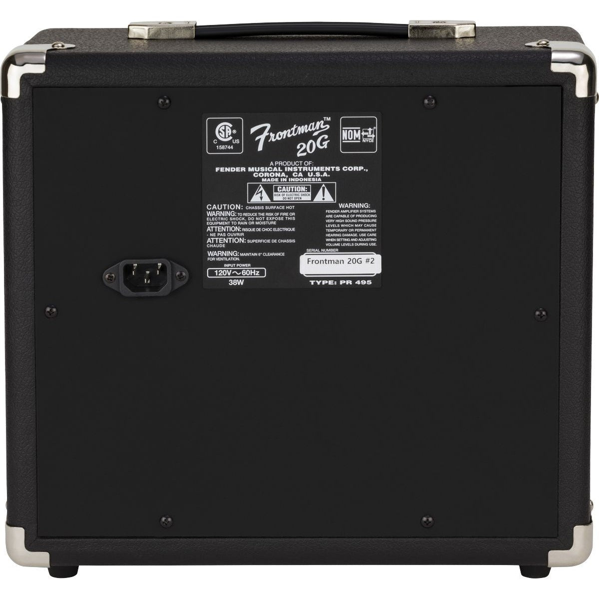 FENDER FRONTMAN 20G Gitaros stiprintuvas kubas