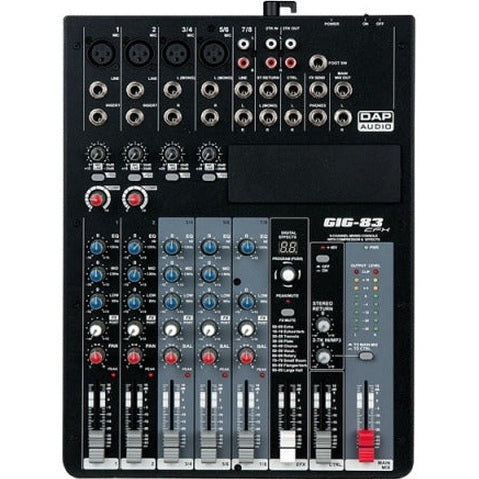 DAP-Audio GIG-83CFX Mikšerinis pultas