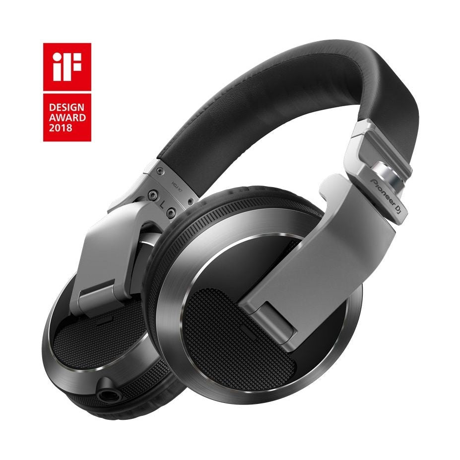 PIONEER HDJ-X7-S Ausinės sidabrinės