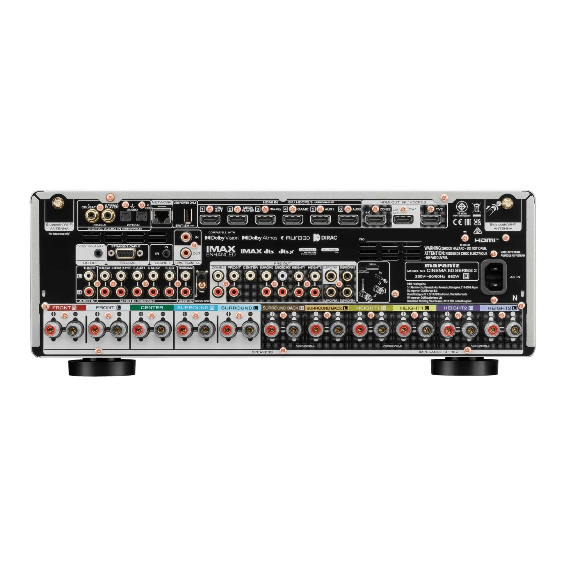 Marantz CINEMA 50 SERIES 2 9.4 kanalų namų kino AV stiprintuvas