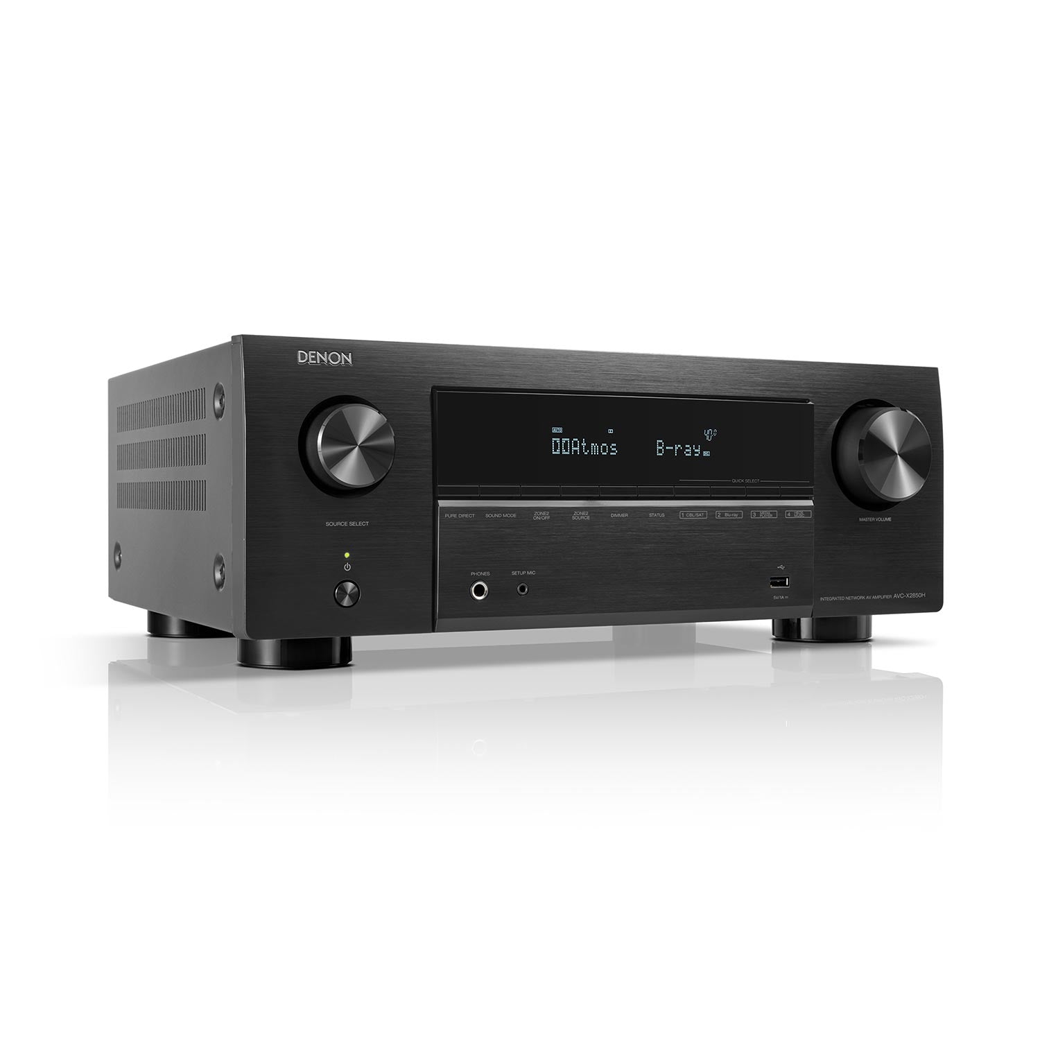 Denon AVC-X2850H 7.2 kanalų 8K namų kino AV stiprintuvas