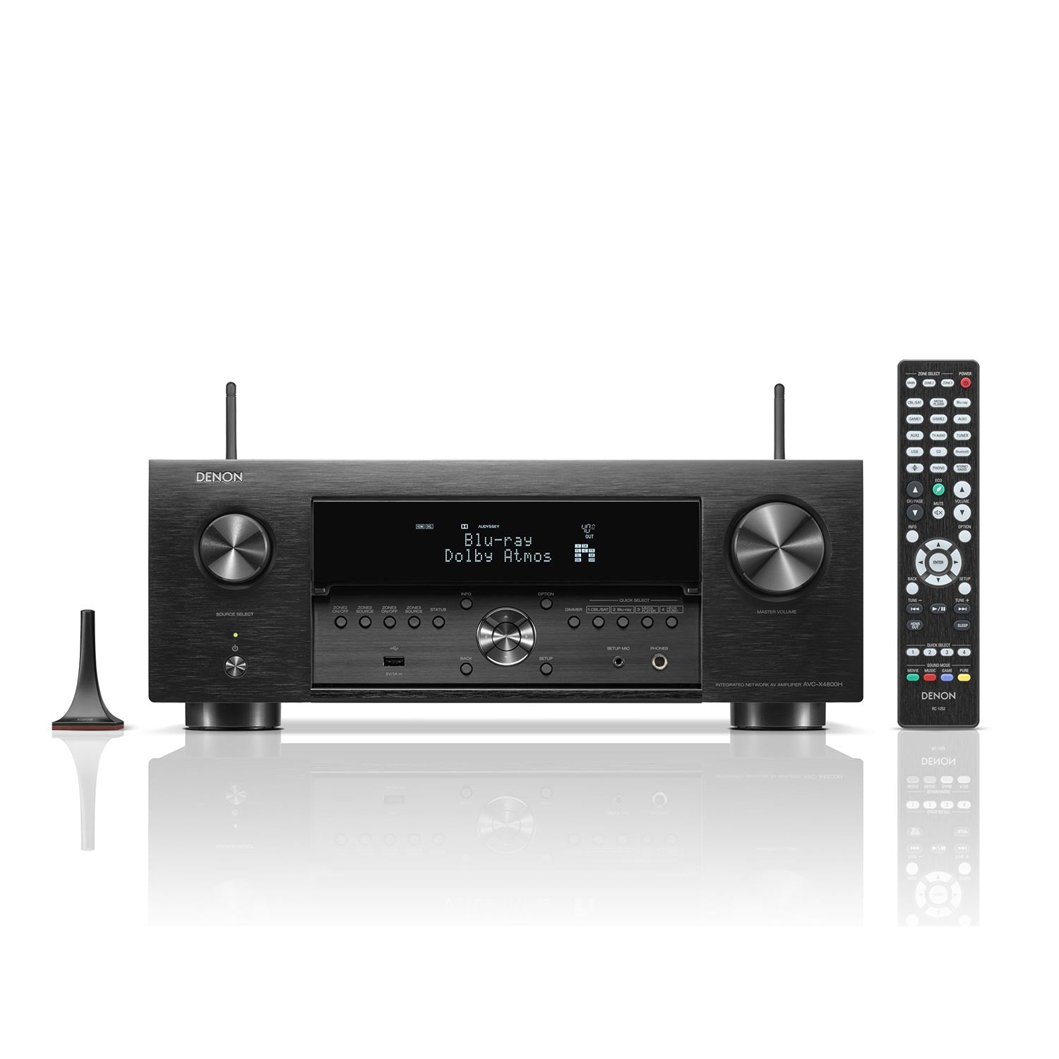 Denon AVC-X4800H 9.4 kanalų 8K namų kino AV stiprintuvas