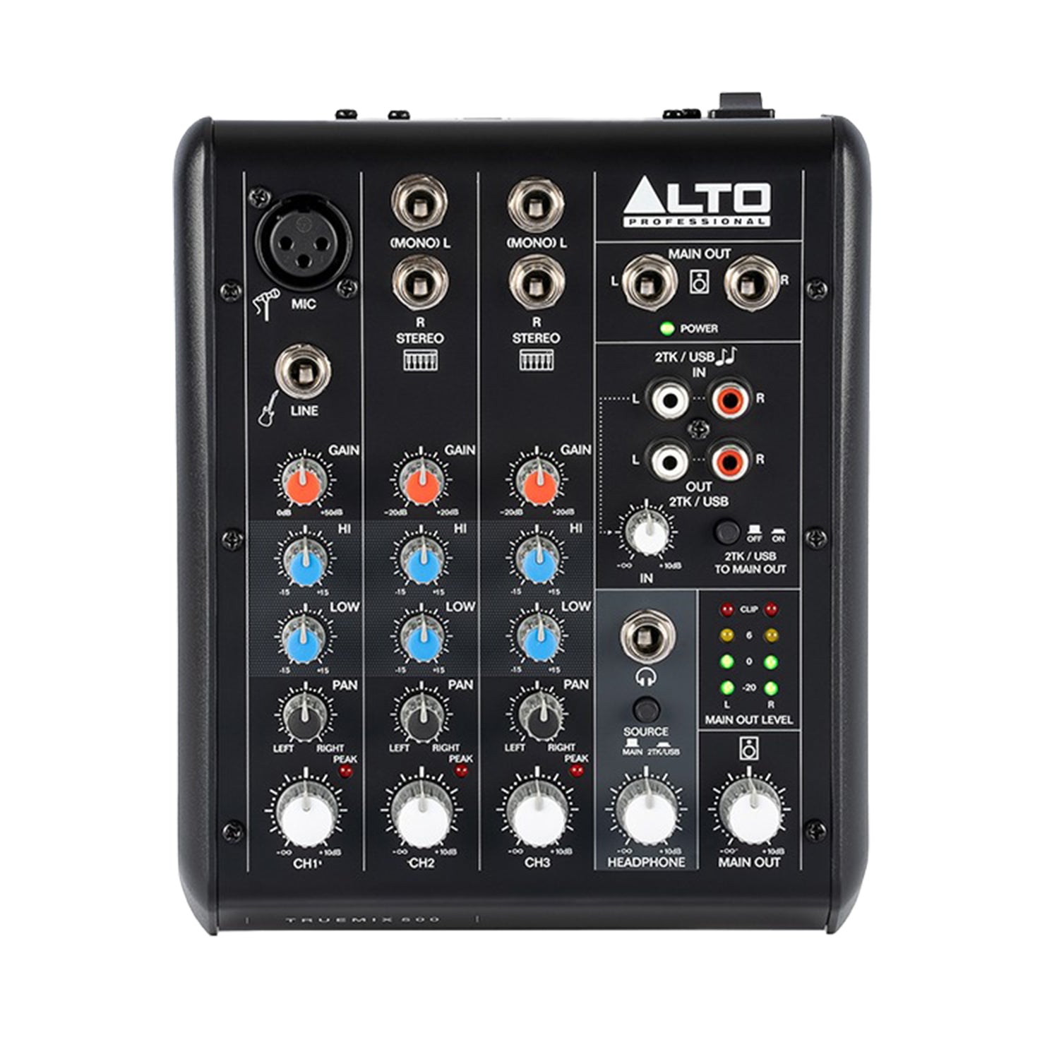 ALTO TRUEMIX-500 Garso mikšerinis pultas