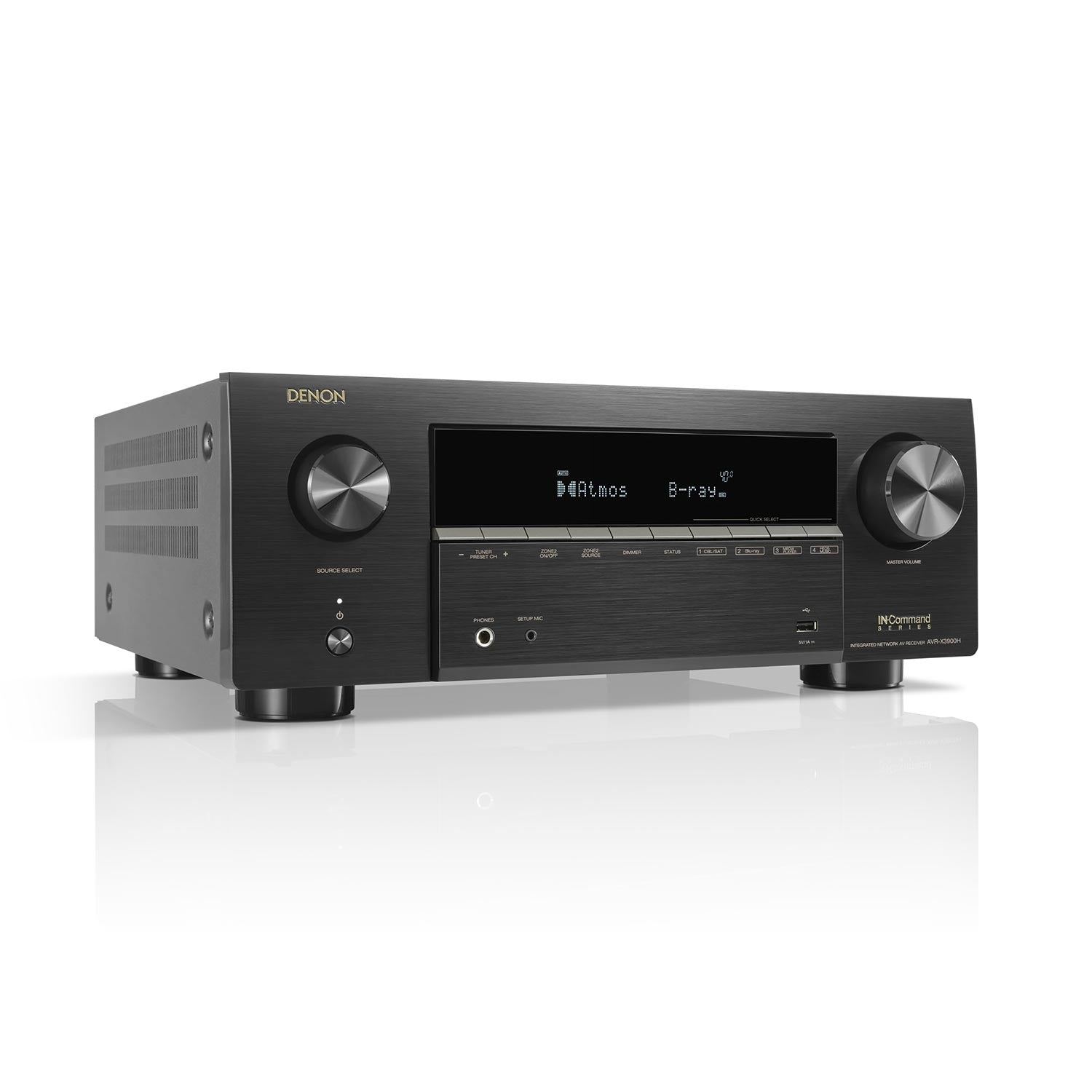 Denon AVR-X3900H 9.4 kanalų 8K namų kino AV imtuvas