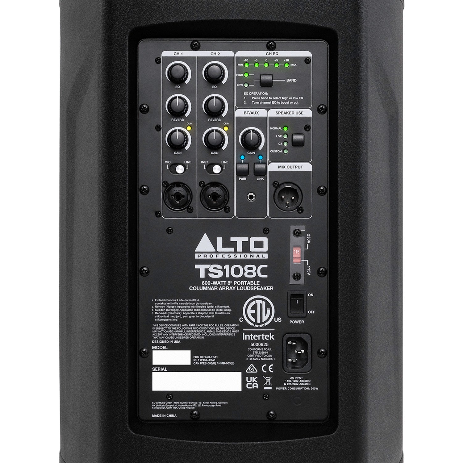 ALTO PROFESSIONAL TS108C