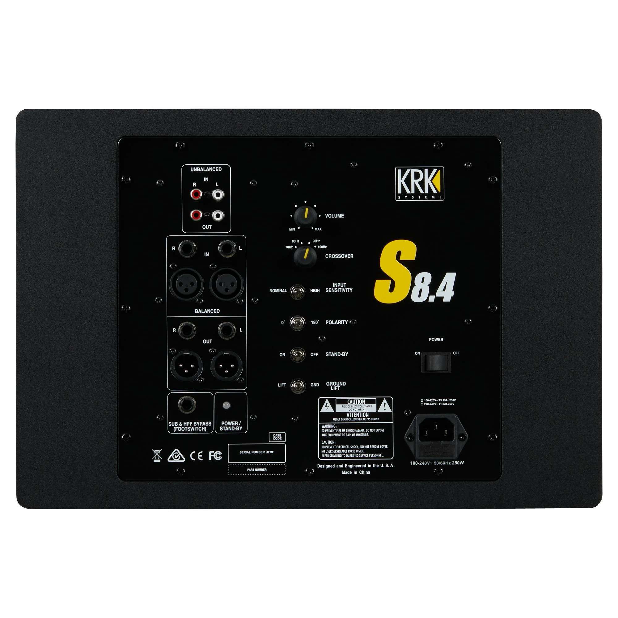 KRK S8.4 aktyvi studijinė žemų dažnių kolonėlė