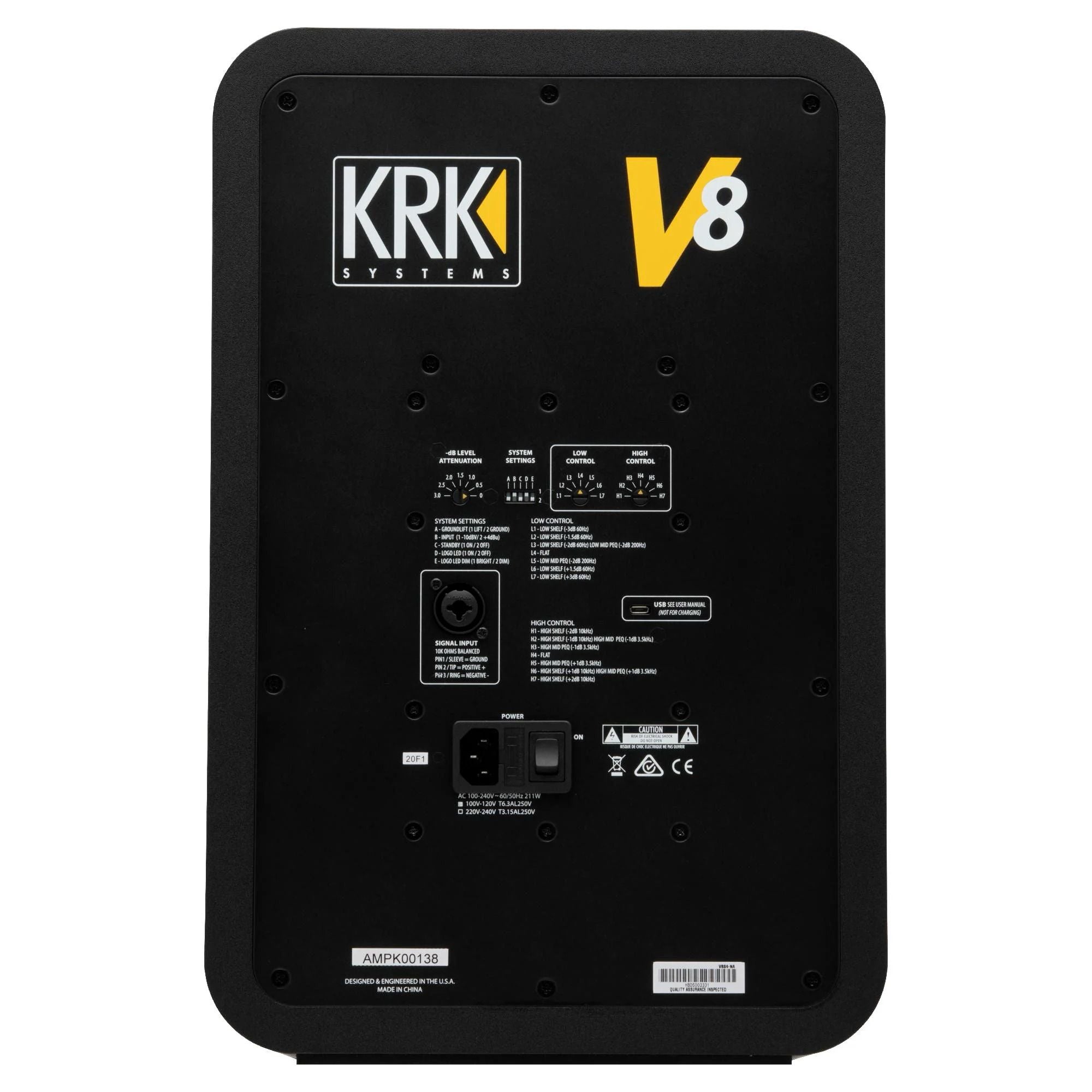 KRK V8S4 aktyvus studijinis monitorius