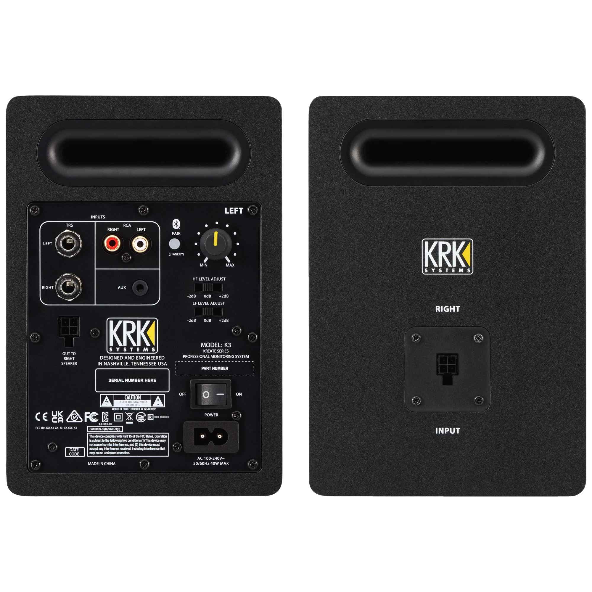 KRK KREATE 3 Studio Monitor Pair