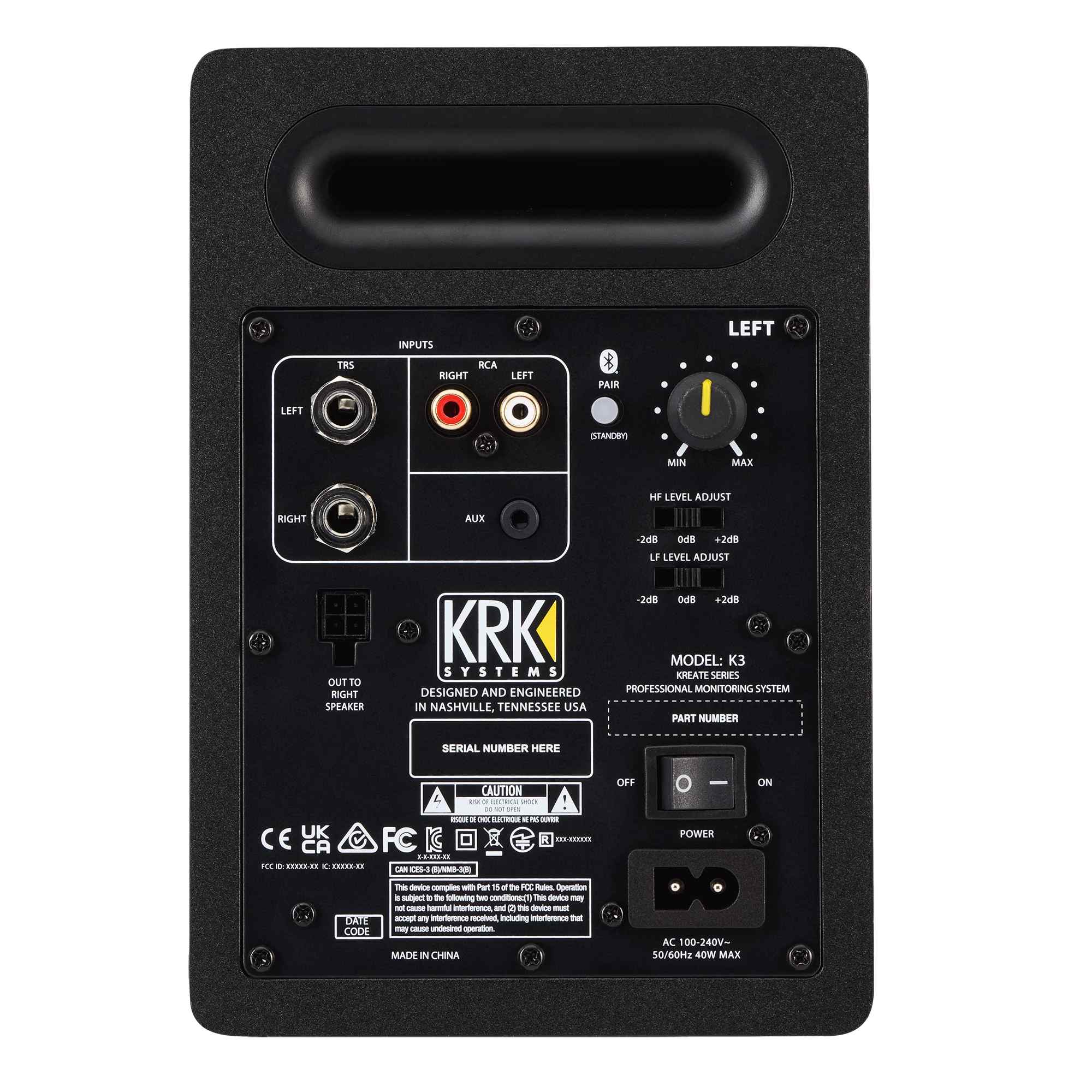KRK KREATE 3 Studio Monitor Pair