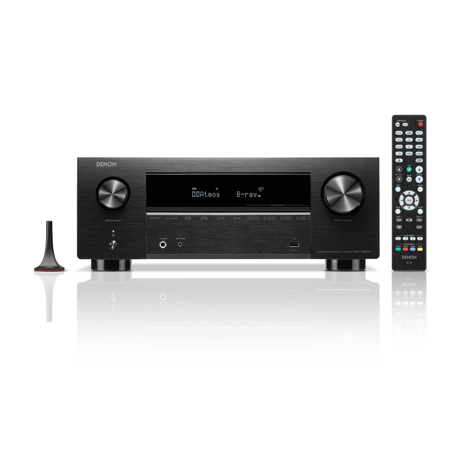 Denon AVC-X2850H 7.2 kanalų 8K namų kino AV stiprintuvas