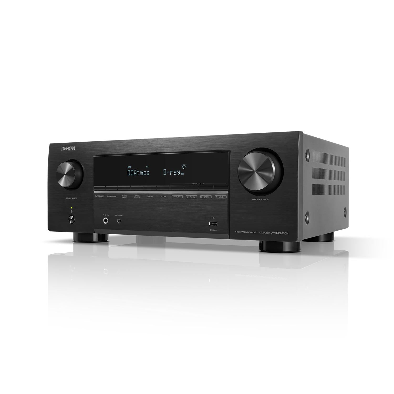 Denon AVC-X2850H 7.2 kanalų 8K namų kino AV stiprintuvas