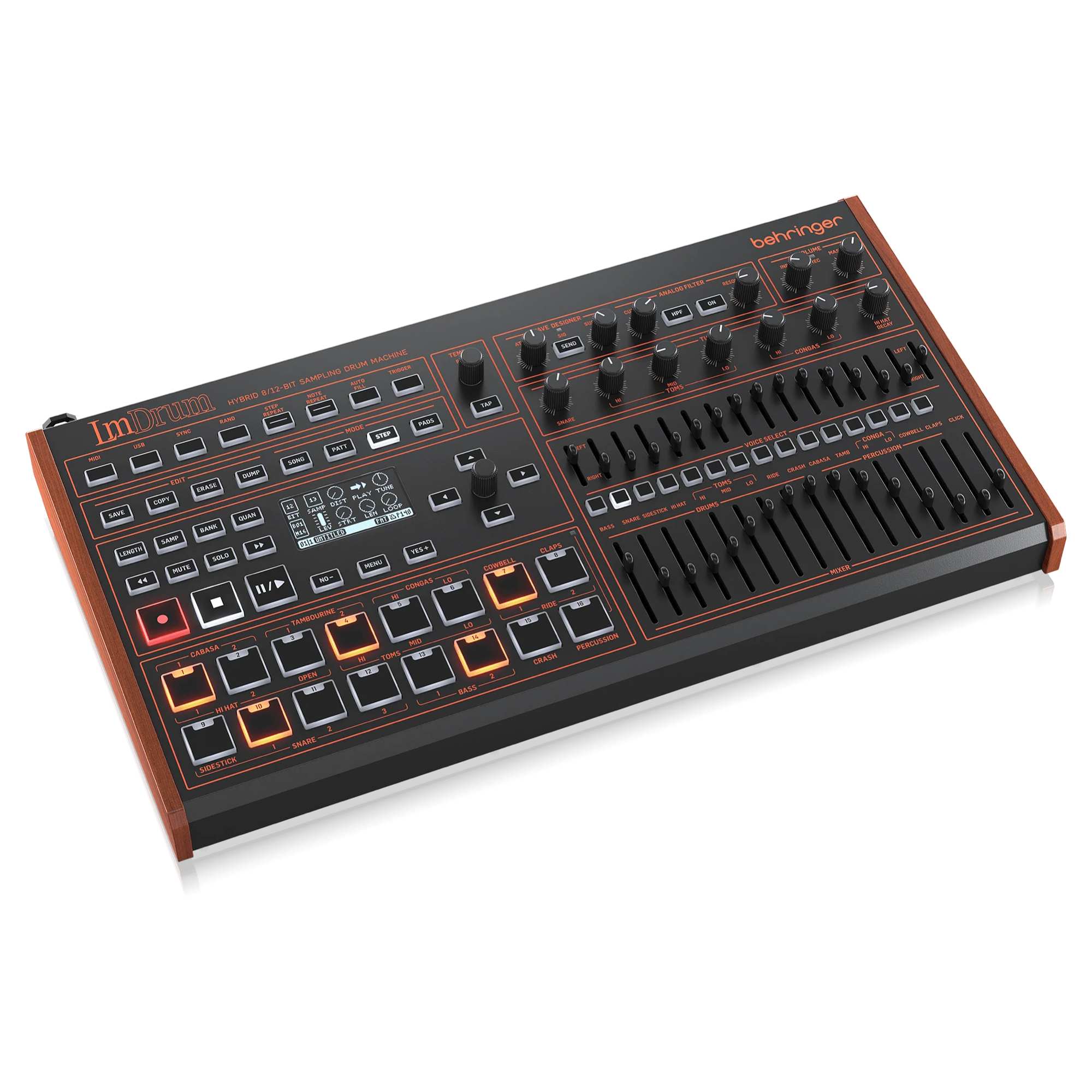 Behringer LM DRUM hibridinė ritmo mašina su sempleriu