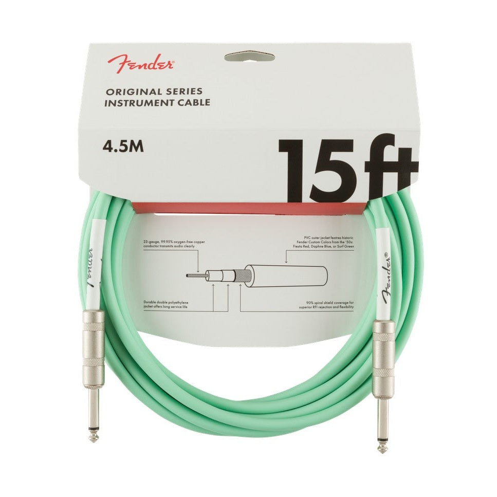 FENDER ORIGINAL 15' INST CABLE SFG Gitarinis kabelis