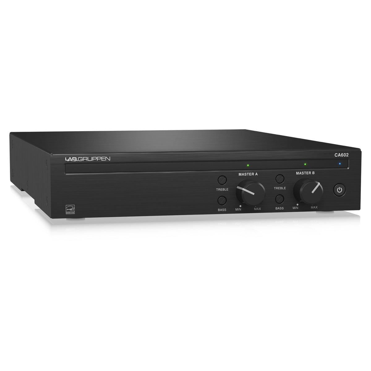 Lab Gruppen CA602 2 kanalų 100 V galios stiprintuvas