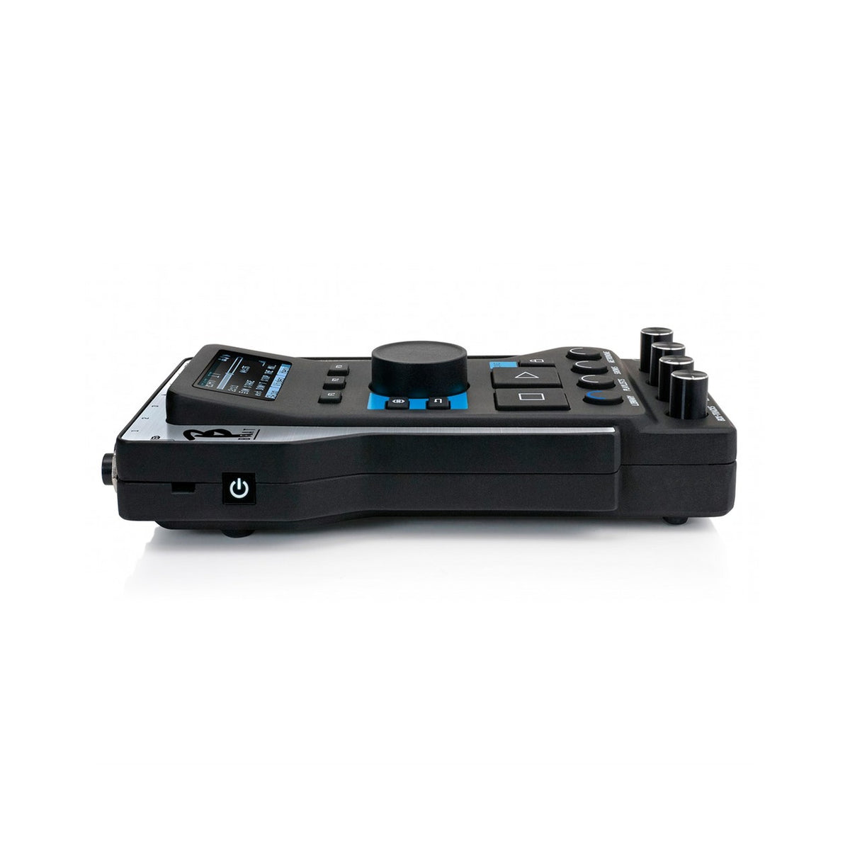 M-Live B.Beat 32 GB Audio and Video Player, side and controls
