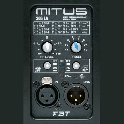 FBT MITUS 206 LA Garso kolonėlė