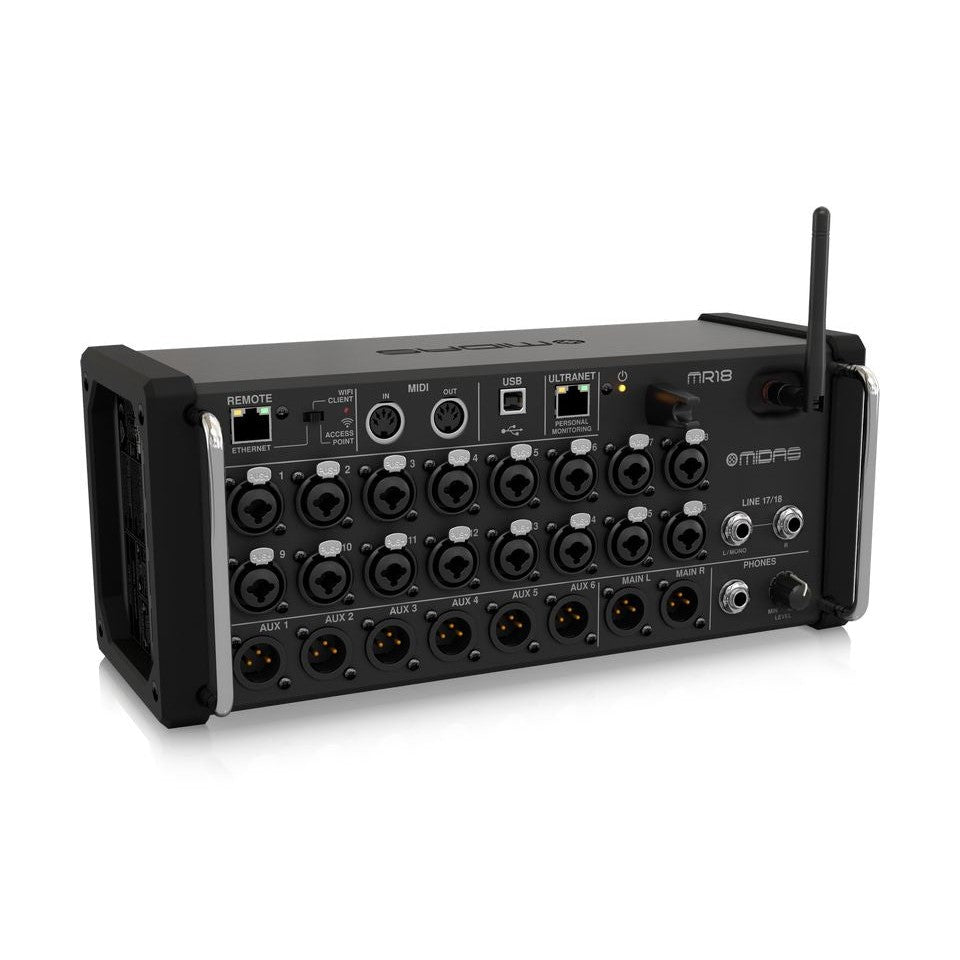 MIDAS MR18 Skaitmeninis mikšerinis pultas