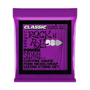 ERNIE BALL 2250 POWER SLINKY CLASSIC ROCK N ROLL PURE NICKEL WRAP ELECTRIC 11-48 Stygos