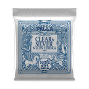 ERNIE BALL 2403 ERNESTO PALLA CLEAR & SILVER NYLON CLASSICAL Stygos