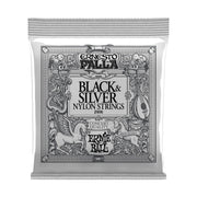 ERNIE BALL 2406 ERNESTO PALLA BLACK & SILVER NYLON CLASSICAL Stygos