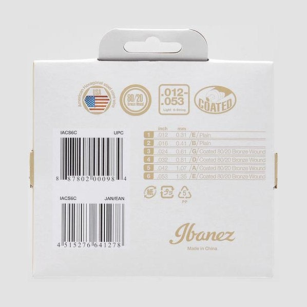 IBANEZ IACS6C 12-53 ACOUSTIC Stygos