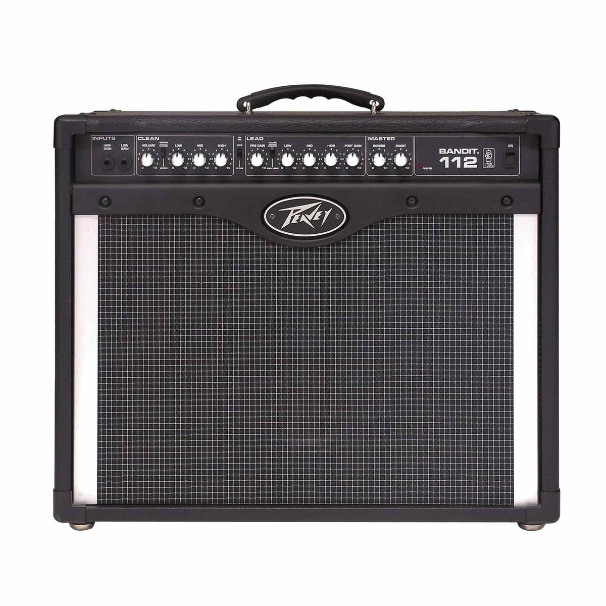 Peavey Bandit 112 gitaros stiprintuvas, vaizdas iš priekio