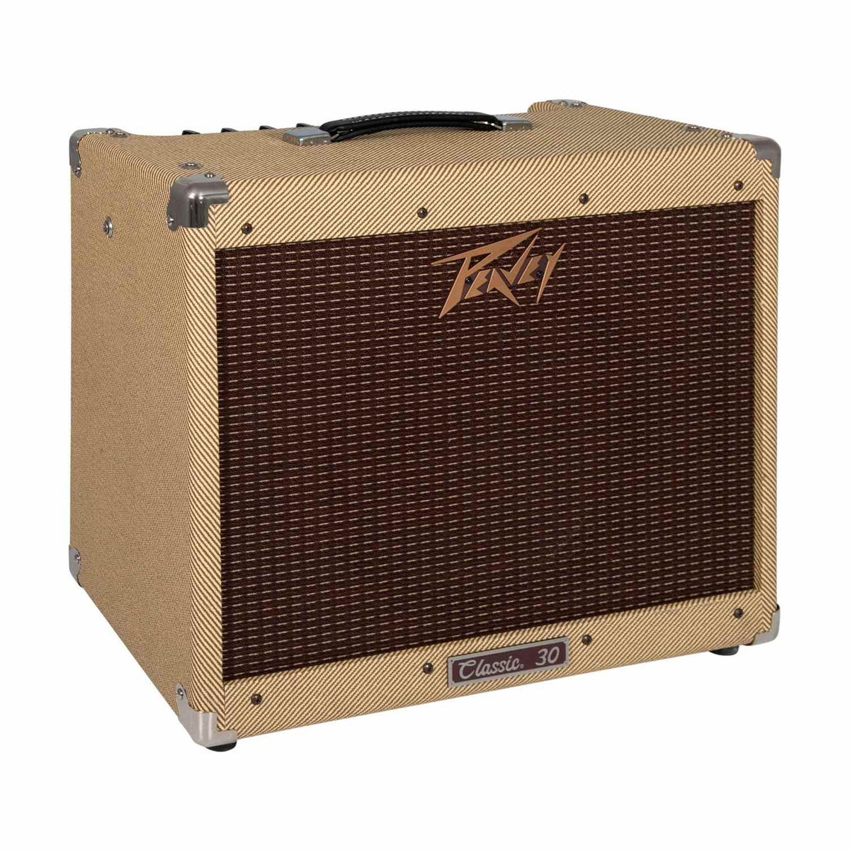 Peavey Classic 30 112 gitaros stiprintuvas, vaizdas kampu iš kitos pusės