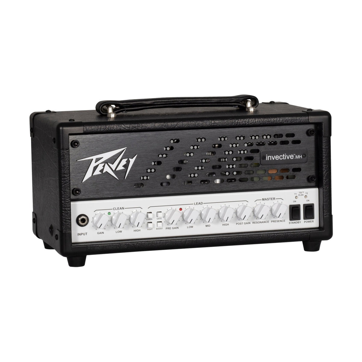 Peavey invective.MH gitaros stiprintuvas, korpuso vaizdas iš kitos pusės