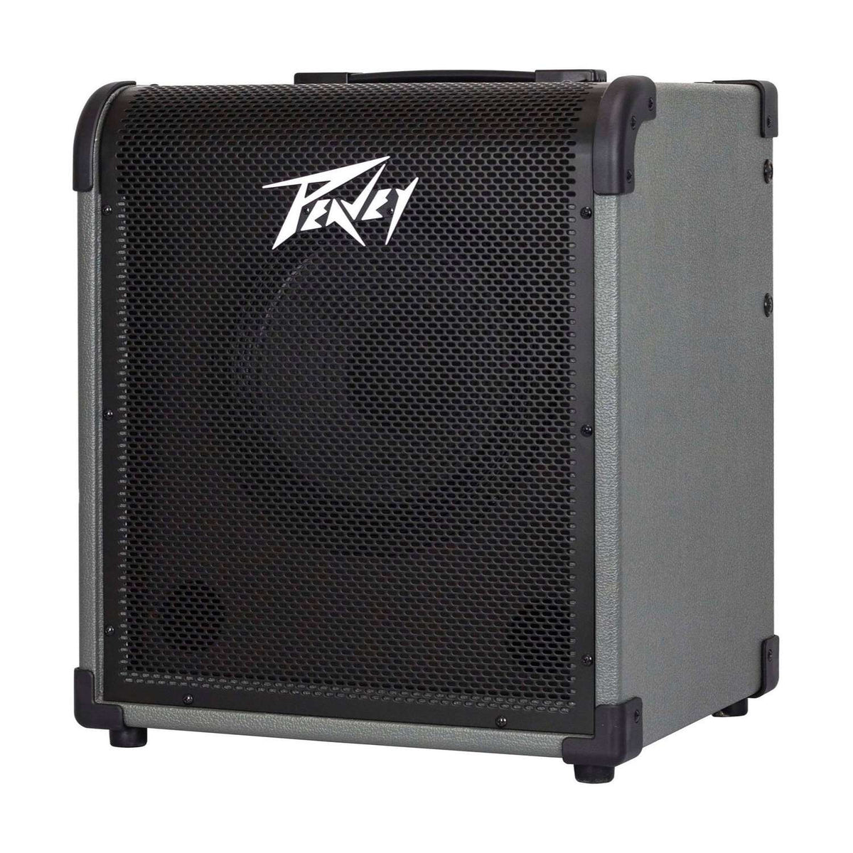 Peavey MAX 100 bosinės gitaros stiprintuvas, vaizdas kampu iš kitos pusės
